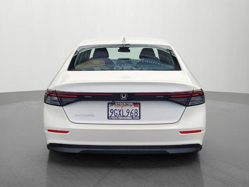 White 2023 Honda Accord EX