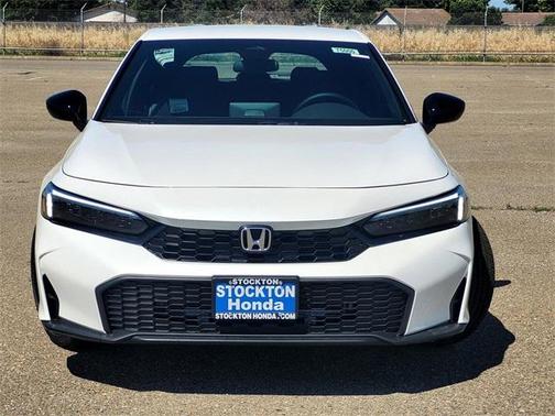 Platinum White Pearl 2026 Honda Civic Sport