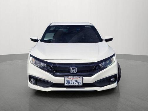 Platinum White Pearl 2021 Honda Civic Sport