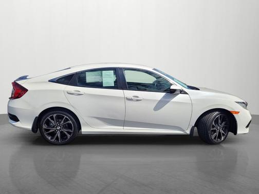 Platinum White Pearl 2021 Honda Civic Sport