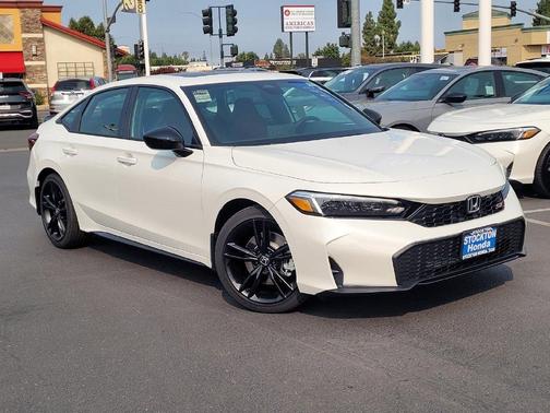 Platinum White Pearl 2026 Honda Civic Si Base