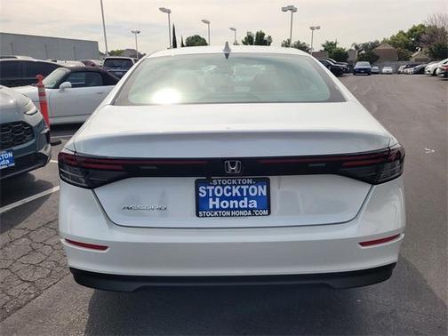 Platinum White Pearl 2026 Honda Accord LX