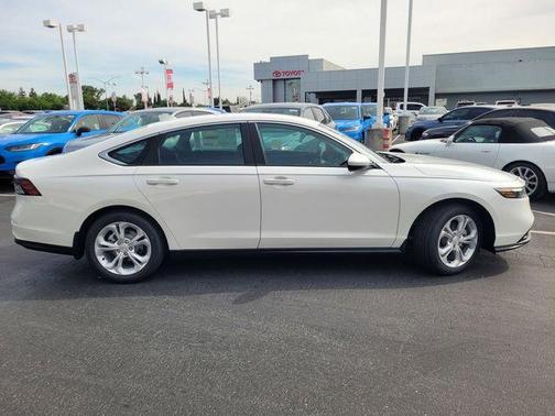 Platinum White Pearl 2026 Honda Accord LX