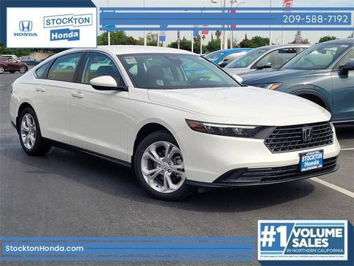 Platinum White Pearl 2026 Honda Accord LX