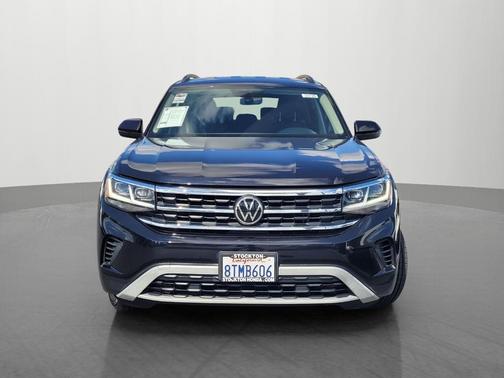 Deep Black Pearl Effect 2021 Volkswagen Atlas 2.0T SE