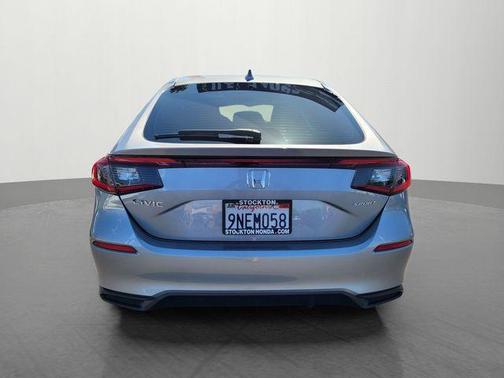 Silver Metallic 2024 Honda Civic Sport