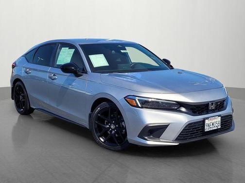 Silver Metallic 2024 Honda Civic Sport