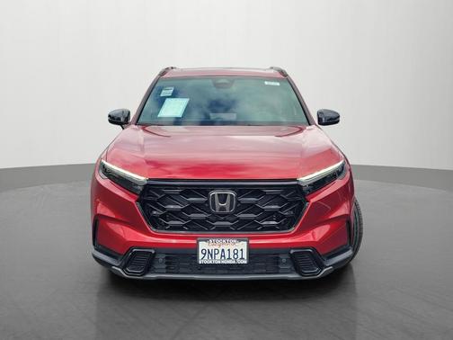 Radiant Red Metallic 2025 Honda CR-V Hybrid Sport-L