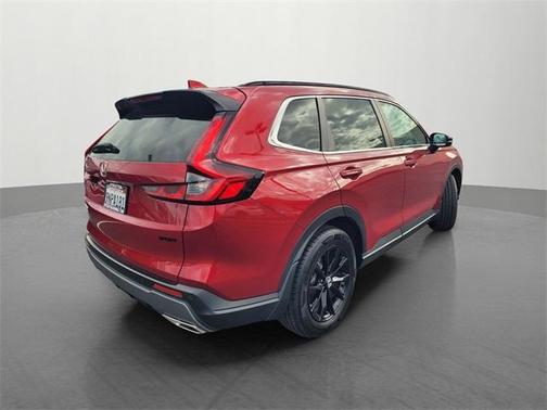 Radiant Red Metallic 2025 Honda CR-V Hybrid Sport-L