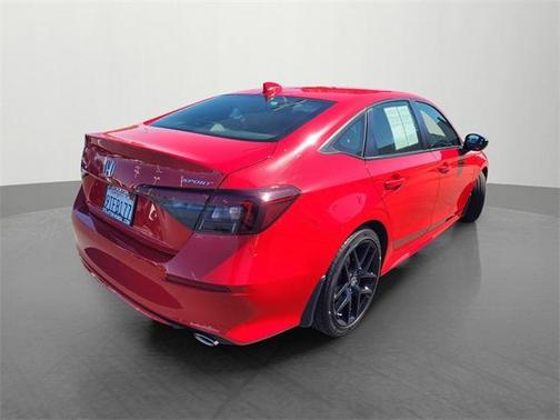 Rallye Red 2025 Honda Civic Sport
