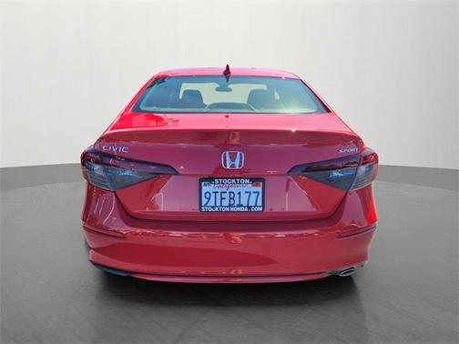 Rallye Red 2025 Honda Civic Sport