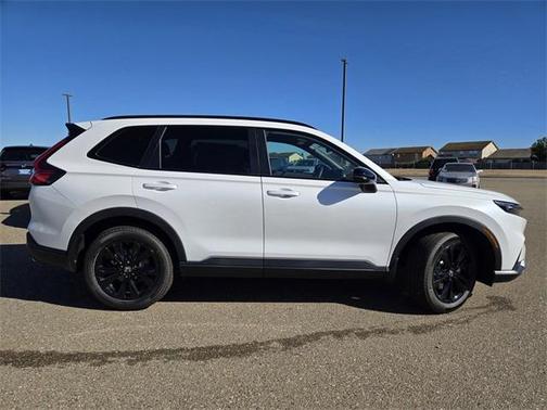 Platinum White Pearl 2026 Honda CR-V Hybrid Sport Touring