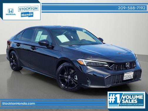 Black 2025 Honda Civic Si