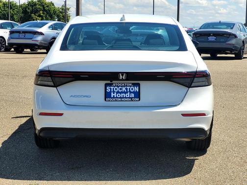 Platinum White Pearl 2026 Honda Accord LX