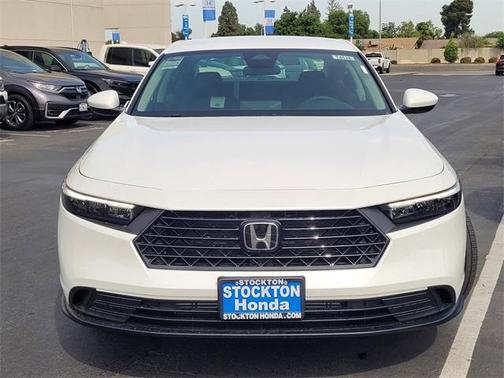 Platinum White Pearl 2026 Honda Accord LX