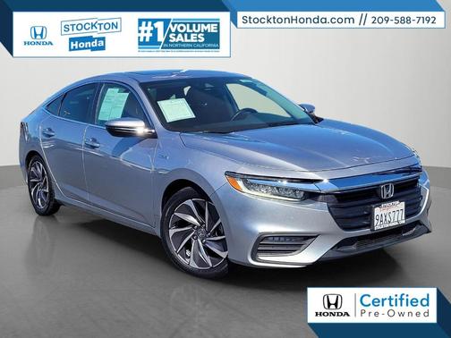 Cosmic Blue Metallic 2022 Honda Insight Touring