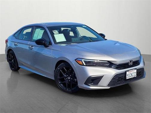 Lunar Silver Metallic 2023 Honda Civic Sport
