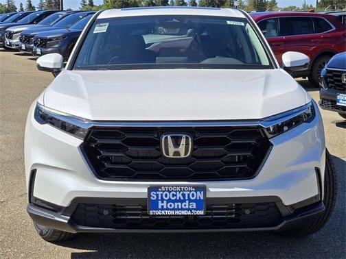 Platinum White Pearl 2026 Honda CR-V EX-L