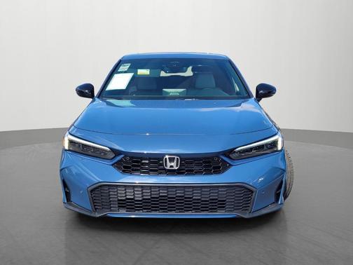 Blue 2025 Honda Civic Hybrid