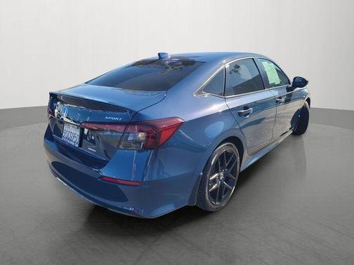 Blue Lagoon 2025 Honda Civic Hybrid