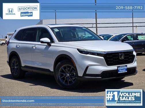 Platinum White Pearl 2026 Honda CR-V EX-L