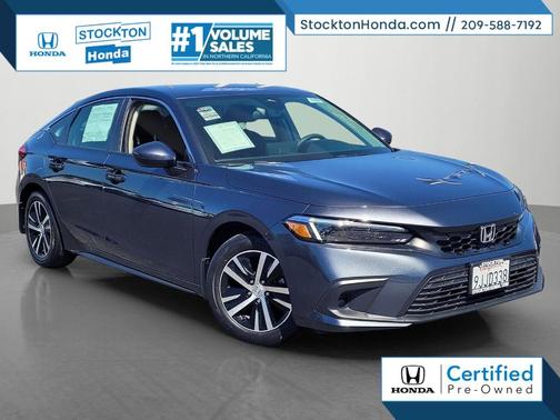 Meteorite Gray Metallic 2024 Honda Civic LX