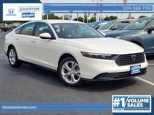 Platinum White Pearl 2026 Honda Accord LX