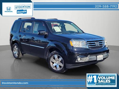 Crystal Black Pearl 2015 Honda Pilot Touring
