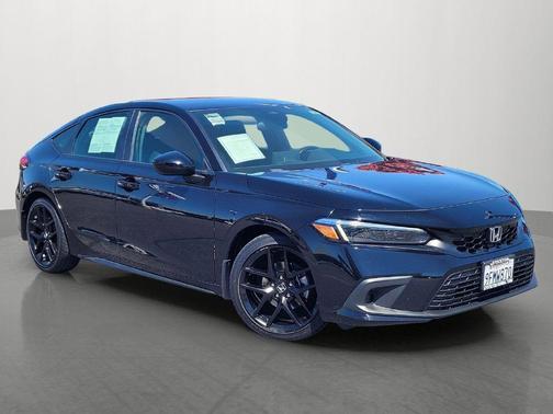Crystal Black 2023 Honda Civic Sport