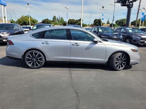 Solar Silver Metallic 2026 Honda Accord Hybrid Touring