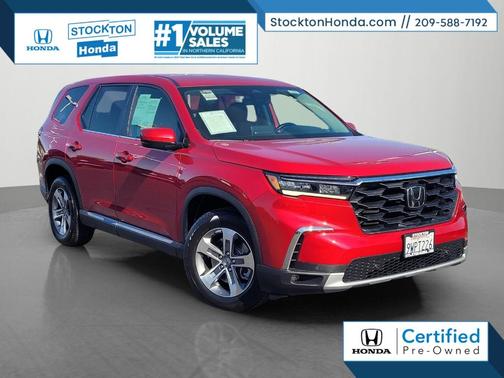 Red 2023 Honda Pilot EX-L 8-Passenger
