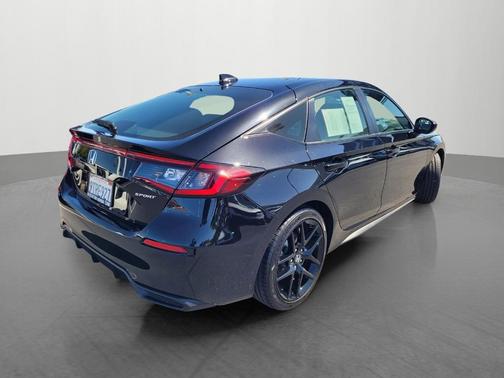 Black 2025 Honda Civic Sport