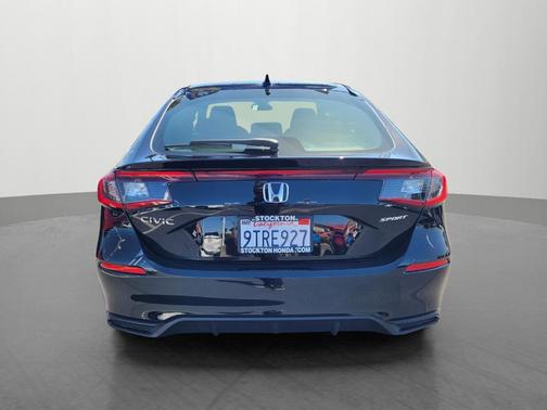 Black 2025 Honda Civic Sport
