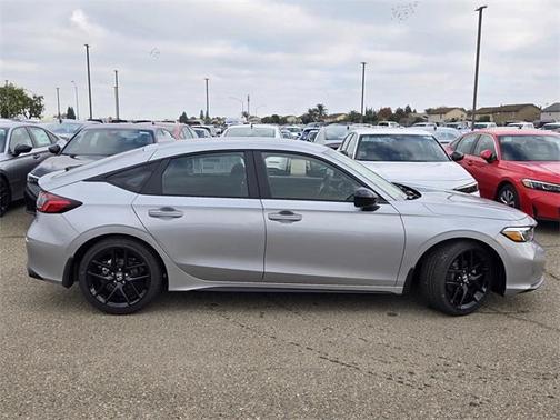 Solar Silver Metallic 2026 Honda Civic Sport