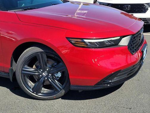 Radiant Red Metallic 2026 Honda Accord Hybrid Sport-L