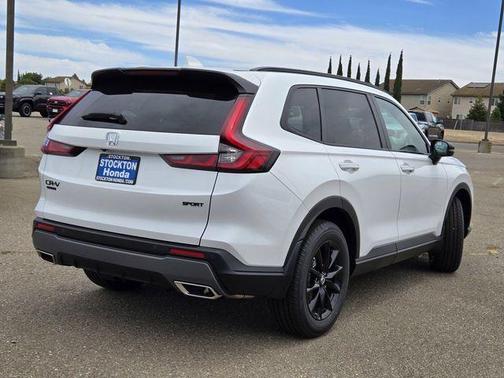 Platinum White Pearl 2026 Honda CR-V Hybrid Sport-L