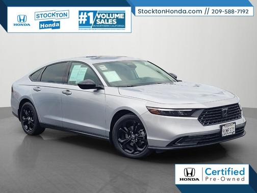 Silver 2025 Honda Accord SE