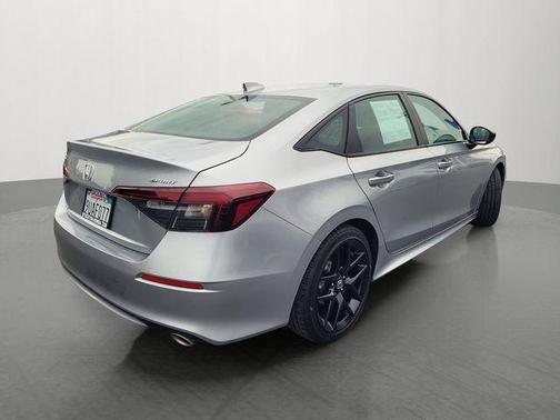 Silver 2025 Honda Civic Sport