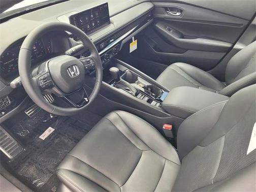 Platinum White Pearl 2026 Honda Accord Hybrid Sport-L