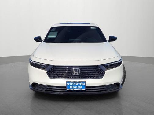 Crystal Black Pearl 2025 Honda Accord Hybrid Sport-L