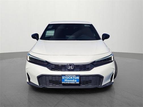 White 2025 Honda Civic Sport
