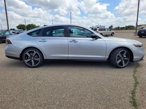 Solar Silver Metallic 2026 Honda Accord Hybrid Sport