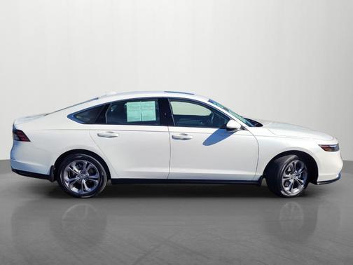 Platinum White Pearl 2025 Honda Accord Hybrid EX-L