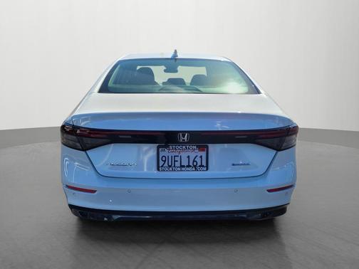 Platinum White Pearl 2025 Honda Accord Hybrid EX-L
