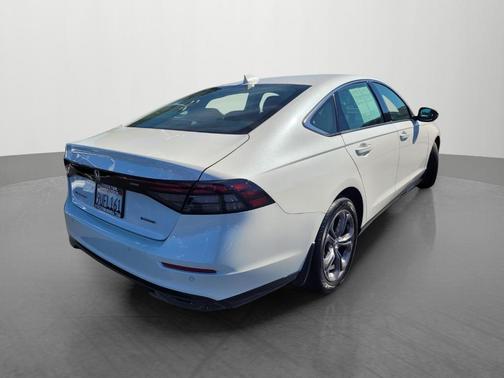 Platinum White Pearl 2025 Honda Accord Hybrid EX-L