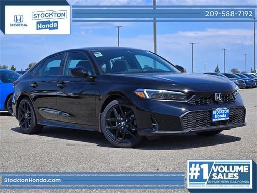Crystal Black Pearl 2026 Honda Civic Sport