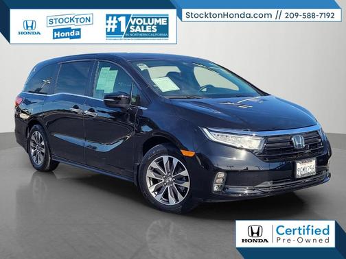 Crystal Black 2023 Honda Odyssey EX-L