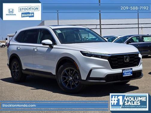 Platinum White Pearl 2026 Honda CR-V EX-L