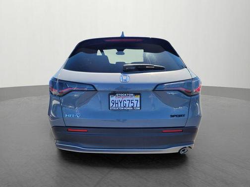 Modern Steel Metallic 2024 Honda HR-V Sport
