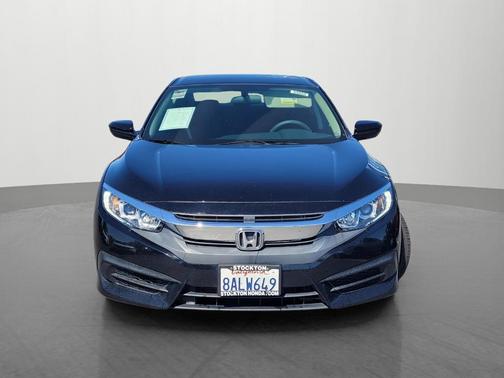 Crystal Black Pearl 2017 Honda Civic LX